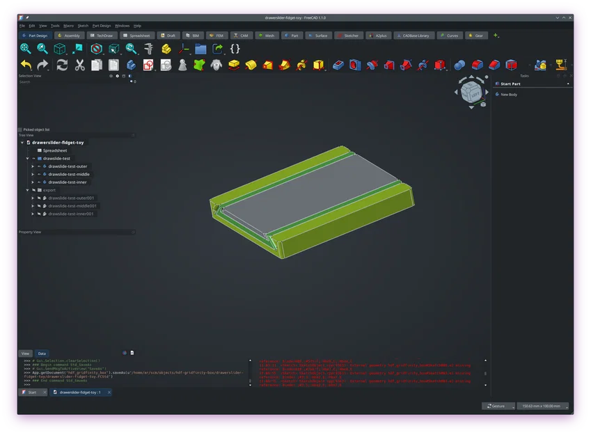 Đồ chơi fidget trượt ngăn kéo (Drawerslider fidget toy) - Image 3