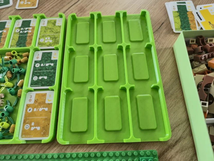 Khay đựng thẻ bài Monkey Palace cho máy Prusa, thiết kế thấp, dễ lấy thẻ - Image 2