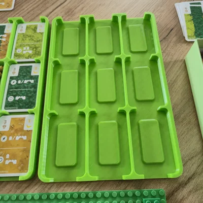 Khay đựng thẻ bài Monkey Palace cho máy Prusa, thiết kế thấp, dễ lấy thẻ