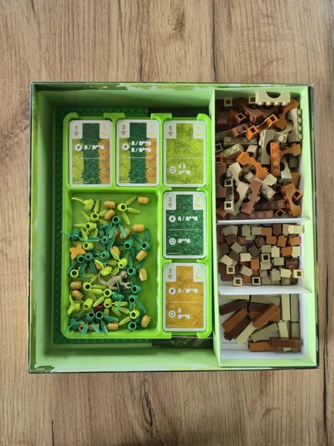 Khay đựng thẻ bài Monkey Palace cho máy Prusa, thiết kế thấp, dễ lấy thẻ - Image 3