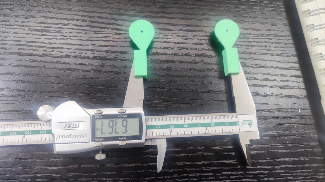 Bộ Phụ Kiện In 3D Gắn Thước Cặp Đo Khoảng Cách Đồng Tử (PD) Tiện Lợi - Image 1