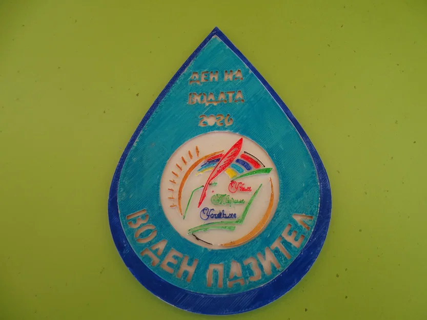 Mô hình giọt nước Water Dropling - Sản phẩm lưu niệm ý nghĩa - Image 1