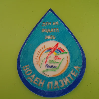 Mô hình giọt nước Water Dropling - Sản phẩm lưu niệm ý nghĩa