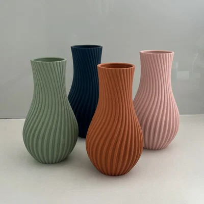 Bình hoa Japandi hiện đại