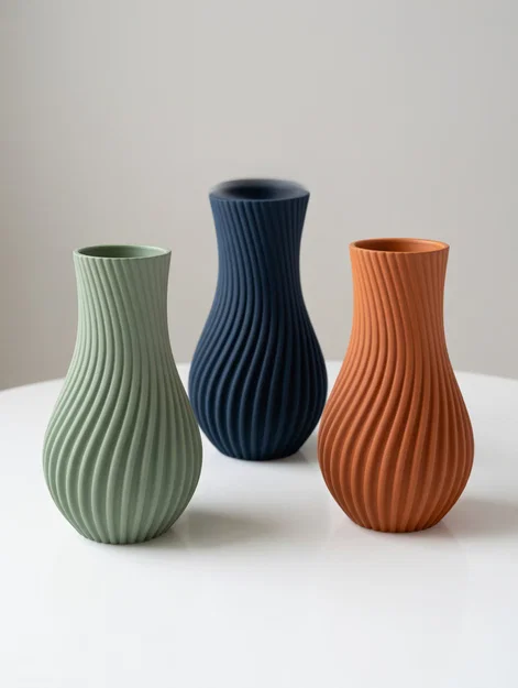 Bình hoa Japandi hiện đại - Image 3