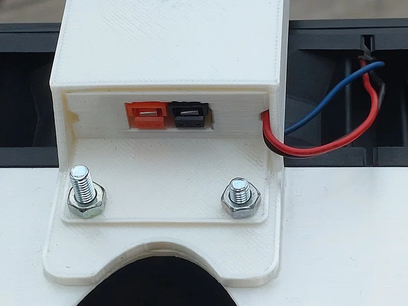 Giá đỡ quạt 12 cm tích hợp nhiệt ẩm kế - Image 2