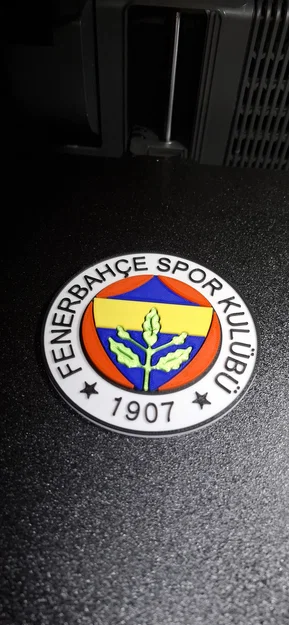 Logo Fenerbahçe SK - Mô hình in 3D chất lượng cao - Image 2