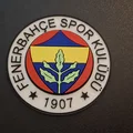 Logo Fenerbahçe SK - Mô hình in 3D chất lượng cao - Thumbnail 3