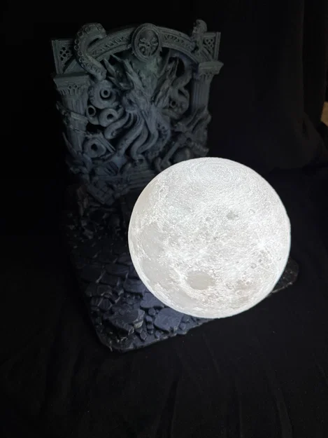 Mô hình đế trưng bày Cthulhu Sanctuary phong cách Gothic huyền bí - Image 2