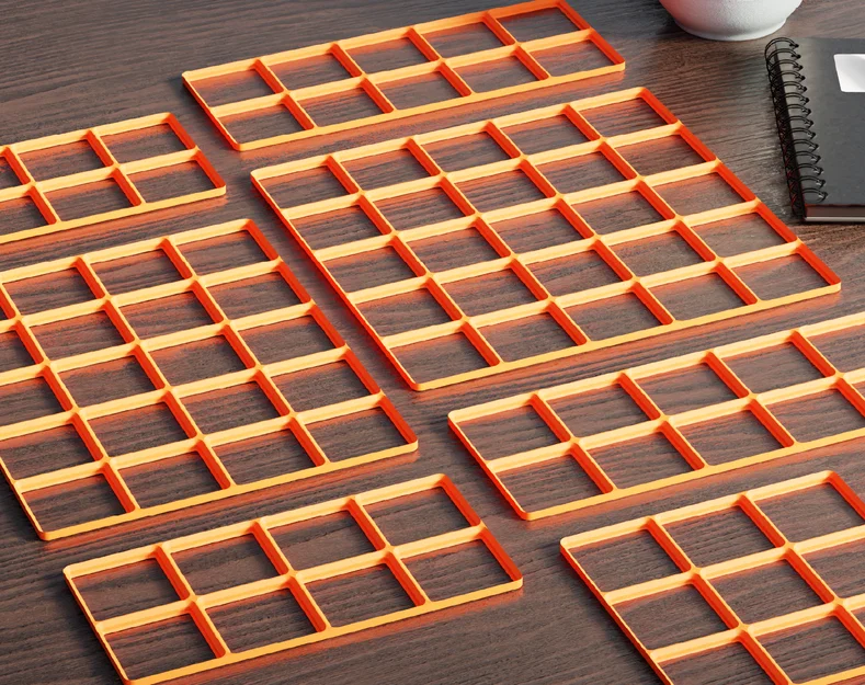 Bộ đế Gridfinity từ 1x1 đến 1x10 – Hệ thống Module chuẩn 42mm - Image 2