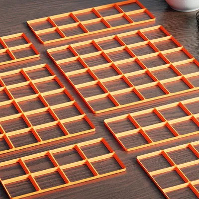 Bộ đế Gridfinity từ 1x1 đến 1x10 – Hệ thống Module chuẩn 42mm