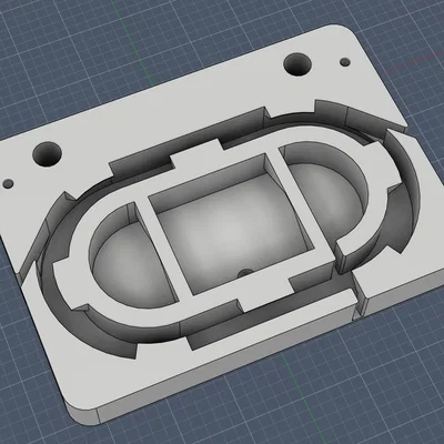 Giá treo tường cho FRITZ!Box 5530 – Tích hợp quản lý cáp
