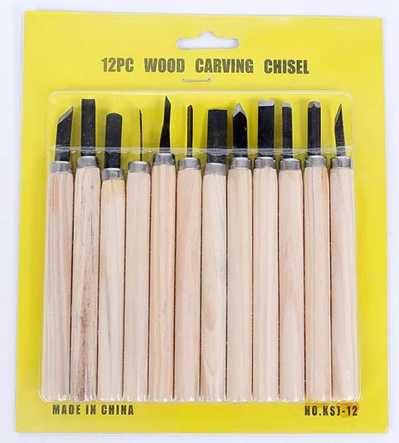 Hộp đựng bộ đục chạm khắc gỗ 12 chi tiết tiện dụng - Image 2