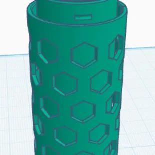 Hộp đựng đồ đa năng họa tiết tổ ong in 3D