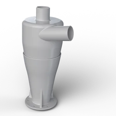 Bộ lọc bụi Cyclone hiệu suất cao thiết kế bằng Siemens NX