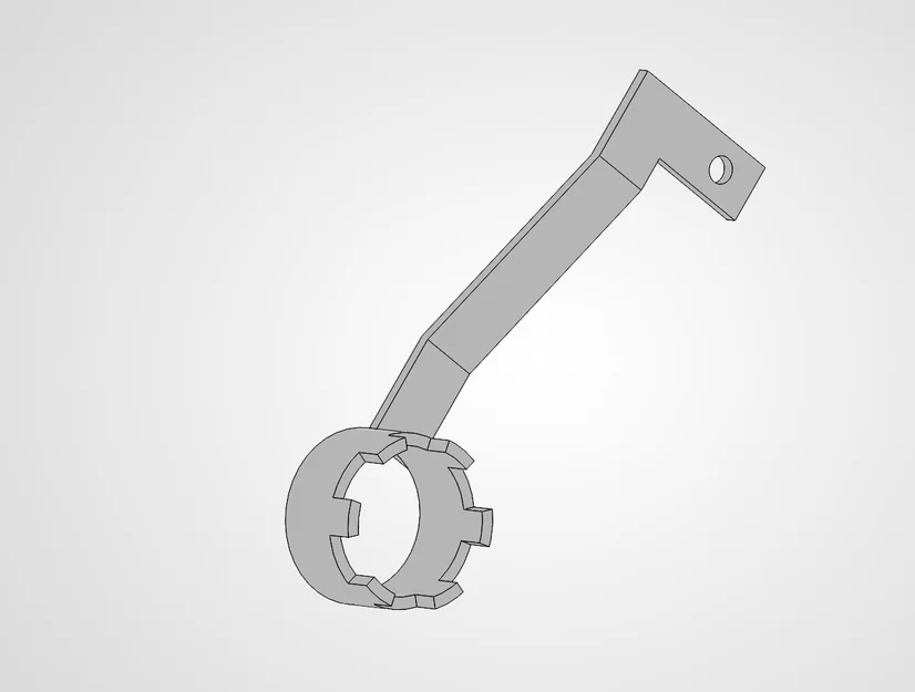 Bản mẫu dụng cụ giữ puly trục khuỷu cho động cơ B230 - Image 1