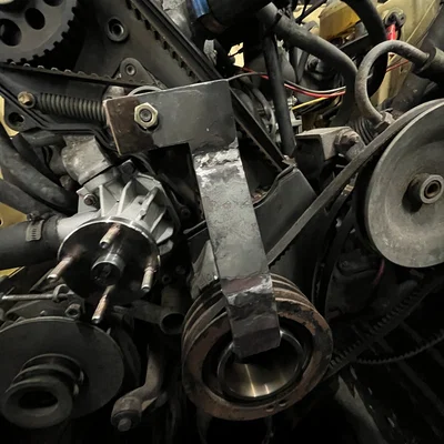 Bản mẫu dụng cụ giữ puly trục khuỷu cho động cơ B230