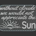 Bảng hiệu "Appreciate the Sun" - Trân trọng ánh mặt trời - Thumbnail 2