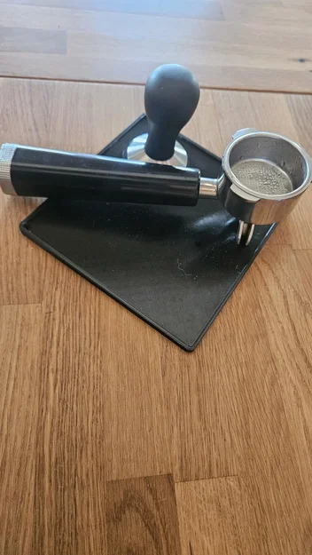 Tấm lót nén cà phê Tamper Mat 3D - Bảo vệ bàn pha chế espresso - Image 2