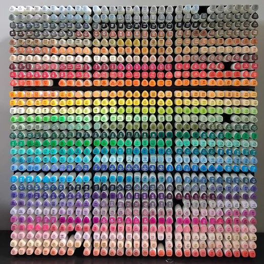 Hộp đựng bút lông (Casier à feutres) có thể xếp chồng - Image 1