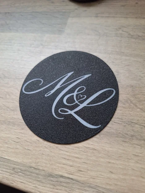 Miếng lót ly 3D nghệ thuật cá nhân hóa - Trang trí bàn làm việc - Image 1