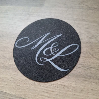 Miếng lót ly 3D nghệ thuật cá nhân hóa - Trang trí bàn làm việc