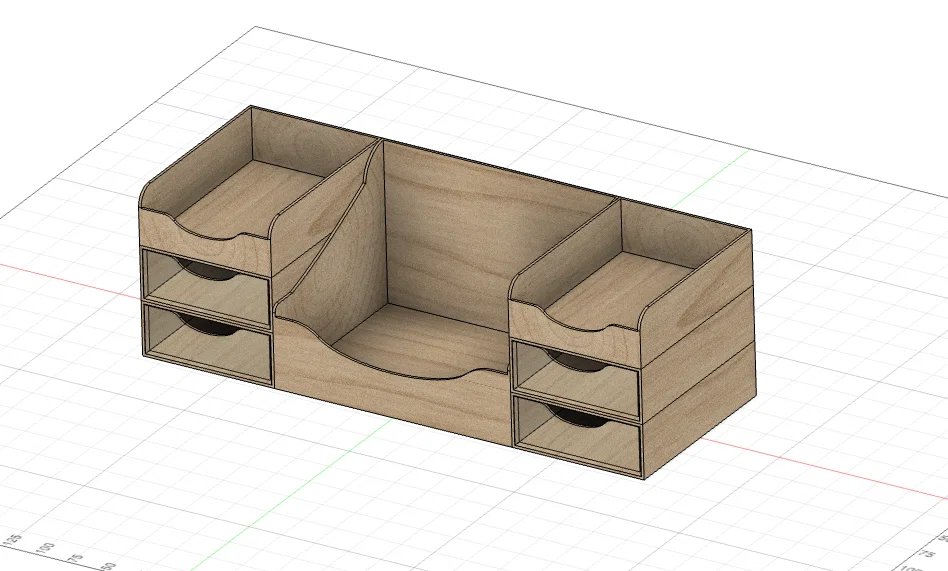 Khay đựng đồ đa năng ORGANIZZATORE GT563 thiết kế thông minh - Image 3
