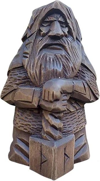 Bộ Tượng Các Vị Thần Viking Trong Thần Thoại Bắc Âu - Image 1