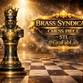 Brass Syndicate "King" - Quân cờ vua - Thumbnail 1