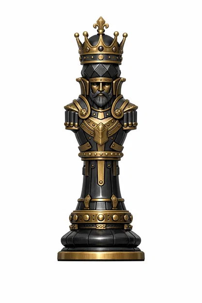 Brass Syndicate "King" - Quân cờ vua - Image 6