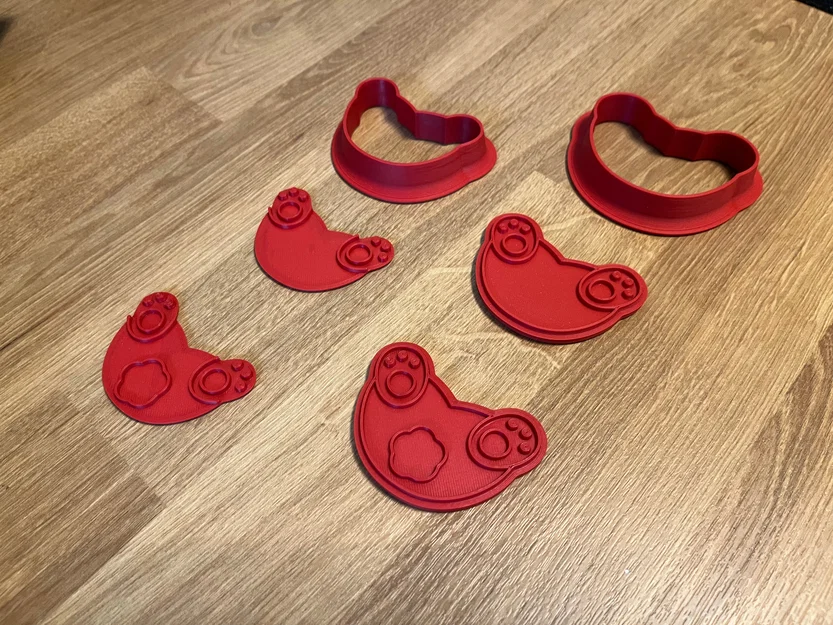 Khuôn cắt bánh quy hình mông thỏ - Phụ kiện làm bánh Lễ Phục sinh - Image 3