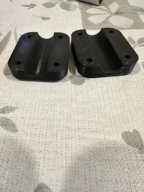 Ngàm kẹp thanh phụ kiện 16mm cho Garmin Zumo XT in 3D - Image 1