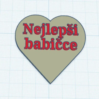 Mô hình trái tim 3D quà tặng ý nghĩa dành cho bà - Image 1