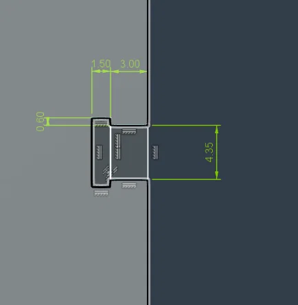 Móc cài lắp ráp tương thích với bảng treo tường IKEA Skådis - Image 3
