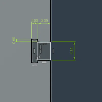 Móc cài lắp ráp tương thích với bảng treo tường IKEA Skådis