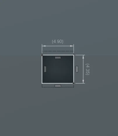 Móc cài lắp ráp tương thích với bảng treo tường IKEA Skådis - Image 4