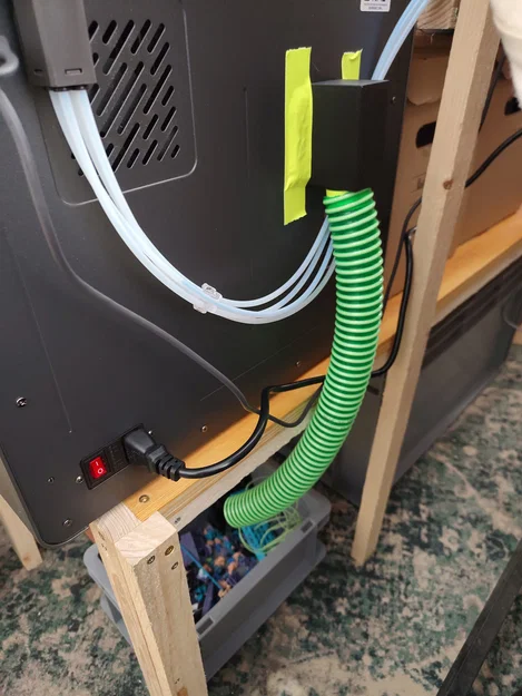 Bộ dẫn rác nhựa cho Anycubic Kobra S1 (Waste Guide) - Image 3