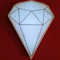Đèn treo tường hình kim cương (Diamond wall lamp) - Thumbnail 1