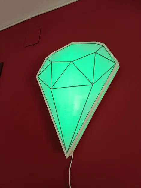 Đèn treo tường hình kim cương (Diamond wall lamp) - Image 2