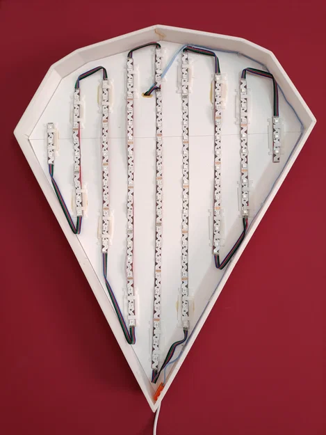 Đèn treo tường hình kim cương (Diamond wall lamp) - Image 3