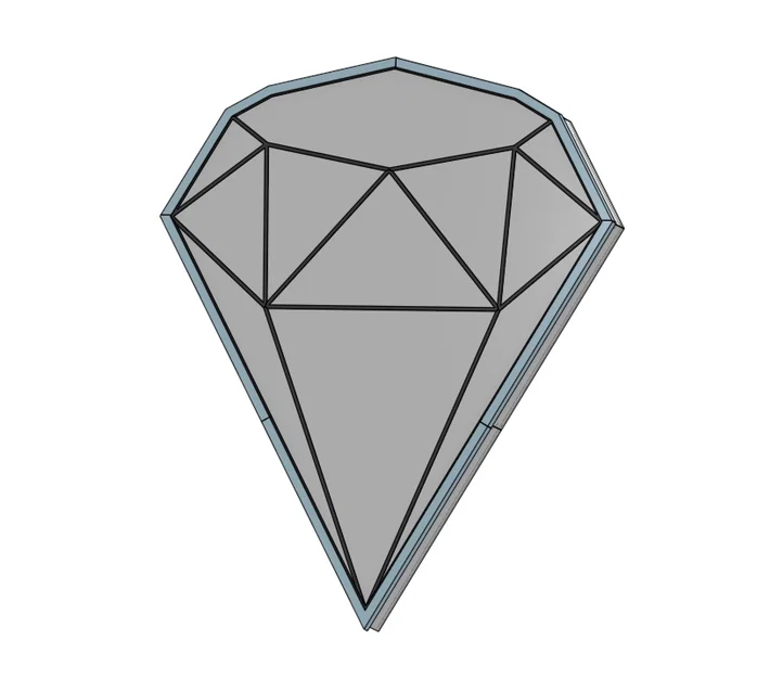 Đèn treo tường hình kim cương (Diamond wall lamp) - Image 8