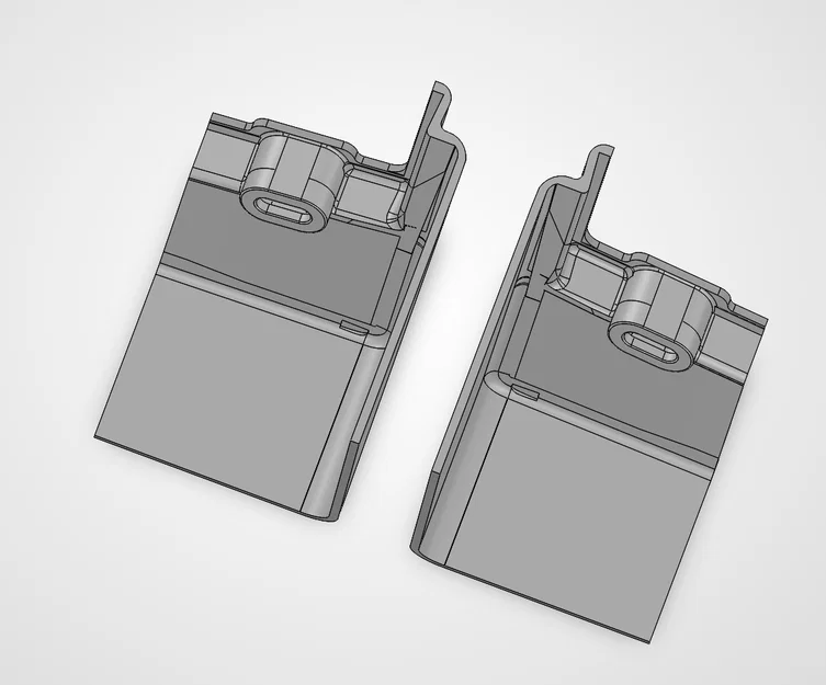 Nắp đậy giá đỡ ghế 3D cho Volvo 940/740 - Phụ tùng phục dựng - Image 1