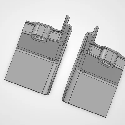 Nắp đậy giá đỡ ghế 3D cho Volvo 940/740 - Phụ tùng phục dựng