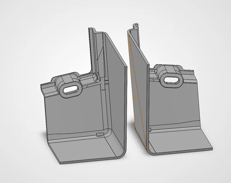 Nắp đậy giá đỡ ghế 3D cho Volvo 940/740 - Phụ tùng phục dựng - Image 2