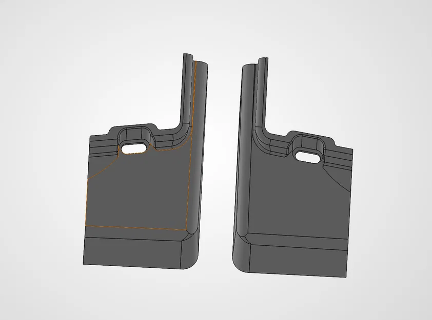 Nắp đậy giá đỡ ghế 3D cho Volvo 940/740 - Phụ tùng phục dựng - Image 3