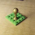 Mô hình cúp vô địch bóng đá thế giới cho minifigure - Thumbnail 2