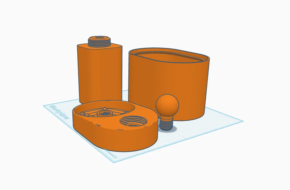 Hũ Rửa Cọ Vẽ Có Khả Năng Thoát Nước - Image 1