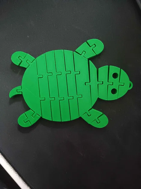 Mô hình rùa Flexi Turtle in 3D linh hoạt cực dễ thương - Image 1