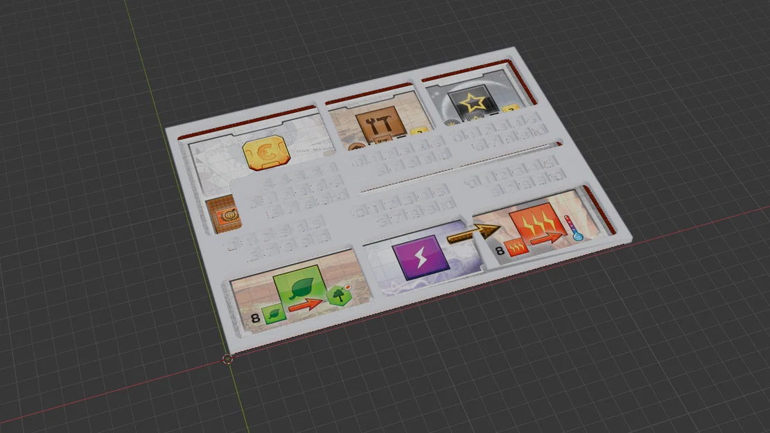 Khay giữ thẻ bài Terraforming Mars nâng cấp cho board game thủ - Image 1