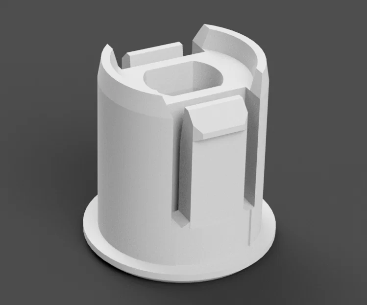 Nắp đệm giảm chấn thay thế cho bồn cầu Pressalit A7333 - Image 2